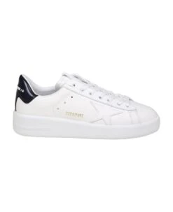 Golden Goose Pure Star Sneakers In White Leather