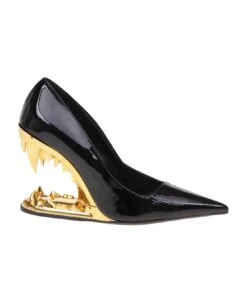 GCDS Decollete' Morso Pumps In Patent Leather