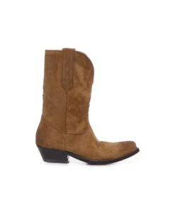 Golden Goose Suede Low Wish Star Boots
