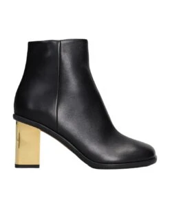 Chloé Rebecca Ankle Boots In Black Leather