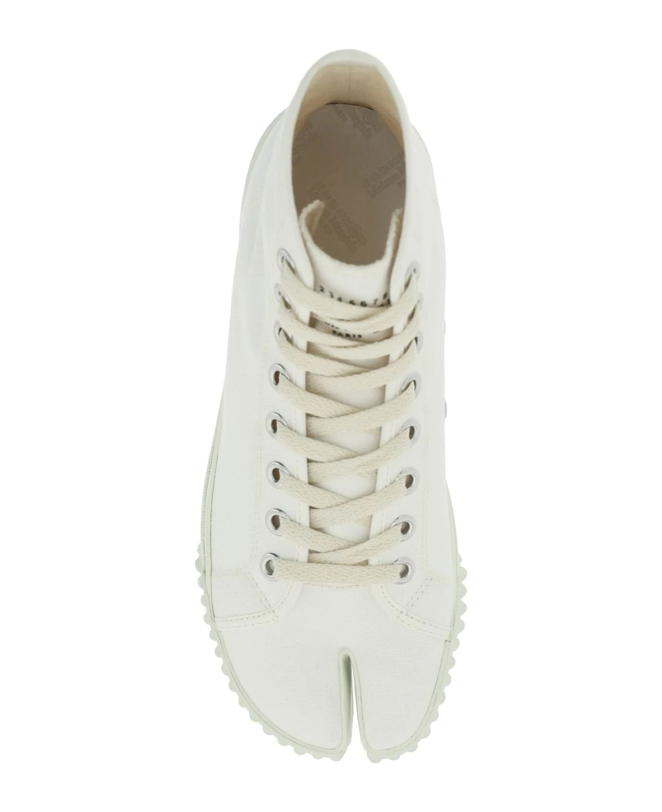Maison Margiela Hi-top Tabi Canvas Sneakers 2 Maison Margiela Hi-top Tabi Canvas Sneakers - Image 2