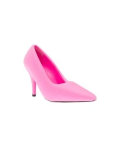 Balenciaga 'xl' Oversized Neon Pink Pump With Knife Heel In Spandex Woman -Urban Shoes World 0a4da6cc3ccc516c68bfc6f977814057