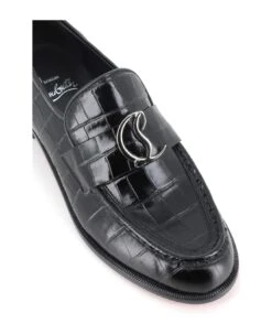 Christian Louboutin Mocassino Cl Moc Flat -Urban Shoes World 0b5ad4c4832110a0603b25b7431363c4