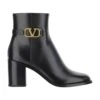 Valentino Garavani 75mm Calfskin Signature Vlogo Boot