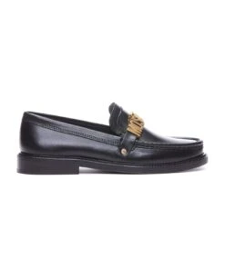 MOSCHINO Jewel Logo Loafers