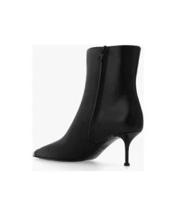 Alexander McQueen Leather Heeled Ankle Boots -Urban Shoes World 0e02f546a02e21c54ddec6b1a31c07f9