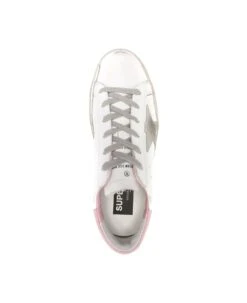 Golden Goose Super-star Leather Upper And Heel Suede Star And Spur Cream Sole -Urban Shoes World 0e9517bc3819c954a06b85ab2e8d5455