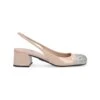 Prada Logo Plaque Slingback Pumps