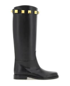 Valentino Garavani Garavani Rockstud Knee-high Boots