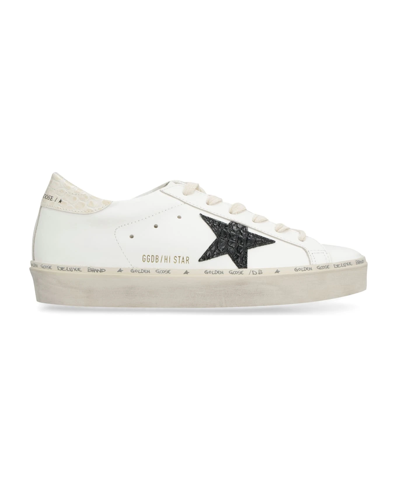 Golden Goose Hi Star Leather Platform Sneakers 1 Golden Goose Hi Star Leather Platform Sneakers