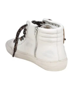 Golden Goose Slide Slide Penstar Sneakers In White Leather -Urban Shoes World 14f2203d46de4e3de79ae32091df27a9