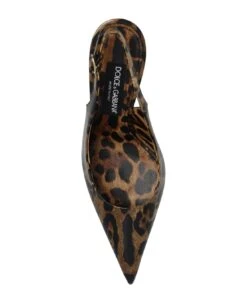 Dolce & Gabbana Leopard Print Slingaback Pumps -Urban Shoes World 16b77db9105120b0ea5bb2865dfcc9a7