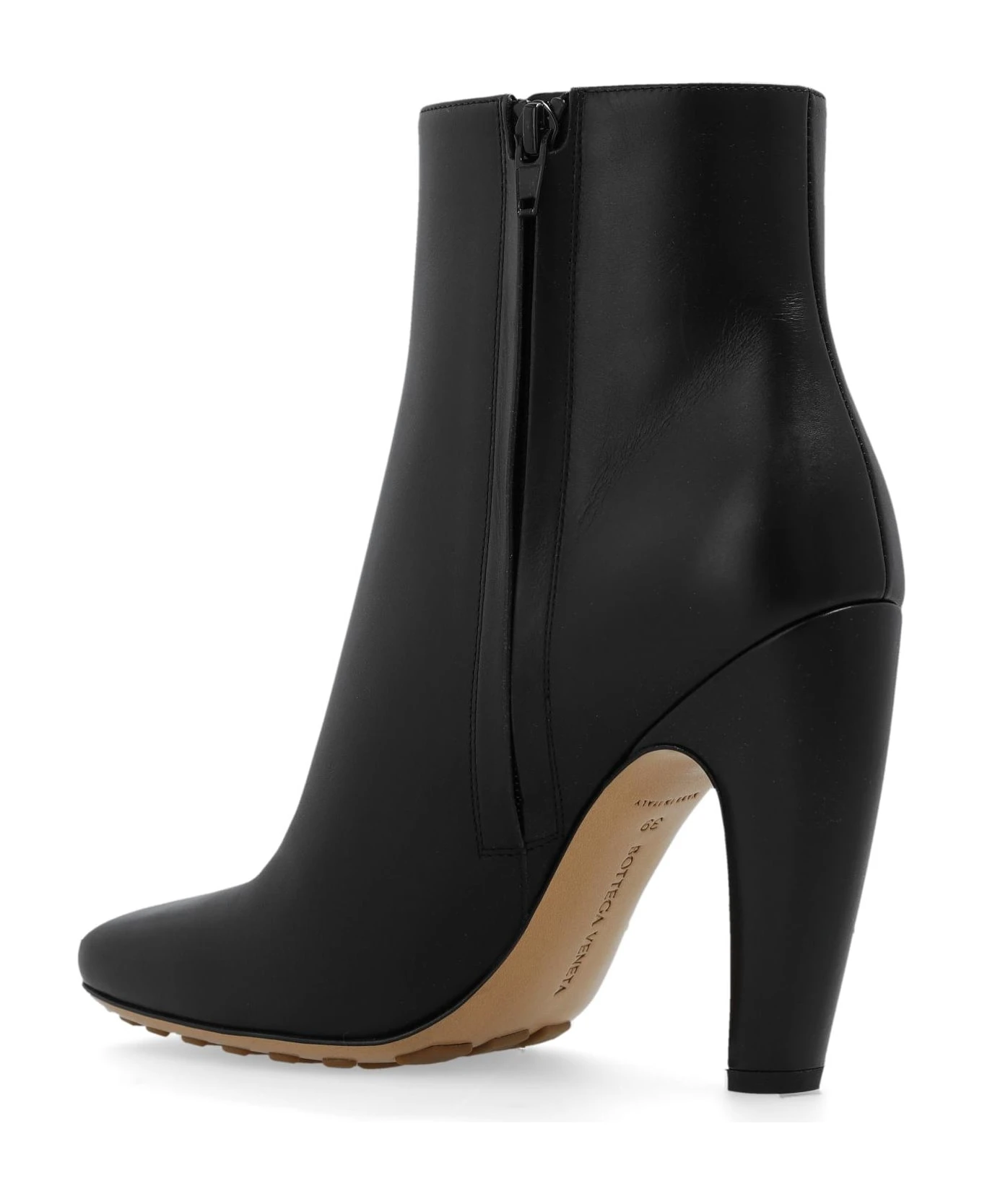 Bottega Veneta 'canalazzo' Heeled Ankle Boots 3 Bottega Veneta 'canalazzo' Heeled Ankle Boots - Image 3