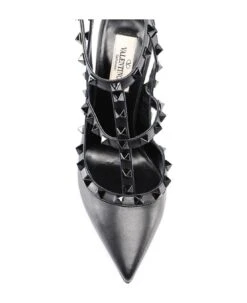 Valentino Garavani Garavani Rockstud Slingback Pumps -Urban Shoes World 185a9f7f3f06a53f5b88c4b1e03706f2