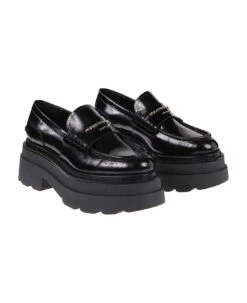 ALEXANDER WANG Carter Platform Loafers -Urban Shoes World 1cc79b8bf48522659a036a126f4406cf