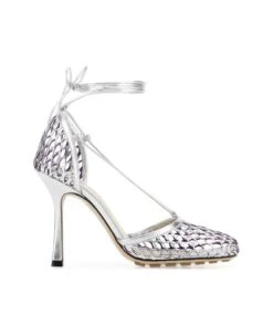 Bottega Veneta Stretched Lace-up Sandals