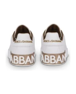 Dolce & Gabbana Portofino Logo-patch Sneakers -Urban Shoes World 23c0badaf22616ed2aa7fb2a2c326755