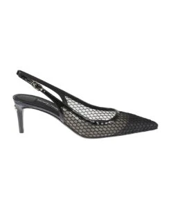 Dolce & Gabbana Mesh Back-strap Pumps