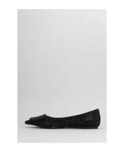 Bibi Lou Ballet Flats In Black Synthetic Fibers -Urban Shoes World 29f4bab3433440c6602701f8f37d504d