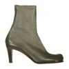 Bottega Veneta Bloc Leather Ankle Boots