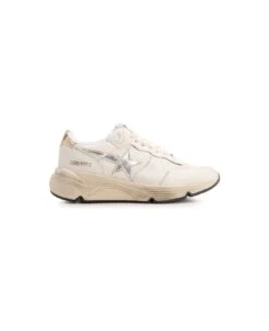 Golden Goose Ivory "running Sole" Sneakers