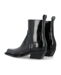 Off-White Western Blade Ankle Boots -Urban Shoes World 2eec8ba784ccef8772205c7abebc6f67