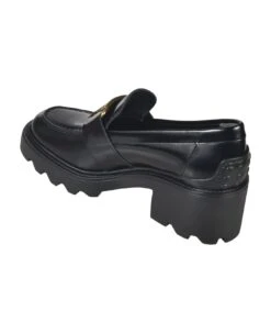 Tod's Block Heel Loafers -Urban Shoes World 2f7d2048a39313e3dea8b7bbb1fb7366