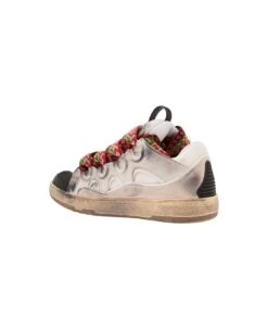 'curb' Multicolor Sneaker With Used Effect In Leather Woman Lanvin 6 'curb' Multicolor Sneaker With Used Effect In Leather Woman Lanvin -Urban Shoes World 3000d019e6432395cfdc44156973e6db