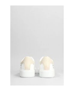 D.A.T.E. Sfera Basic Sneakers In White Suede And Leather -Urban Shoes World 32b64af589526296b064c0107b264f72