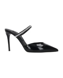 Dolce & Gabbana Crystal Embellished Mules