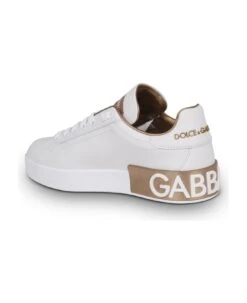 Dolce & Gabbana Portofino Logo-patch Sneakers -Urban Shoes World 351f2e54d5de4768ae094d6a1d290e84