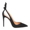 Aquazzura Deneuve Pump In Black Suede