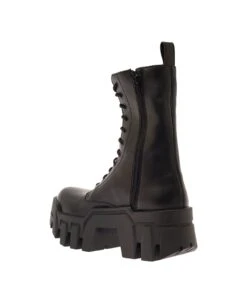 Balenciaga Stivali 'bulldozer' Con Logo Impresso E Suola Dentellata Chunky In Pelle Nera Donna 6 Balenciaga Stivali 'bulldozer' Con Logo Impresso E Suola Dentellata Chunky In Pelle Nera Donna -Urban Shoes World 39951106426b7ba76ff3df08fdab42f0