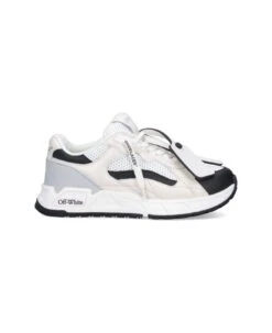 Off-White Kick Off Round Toe Lace-up Snealers