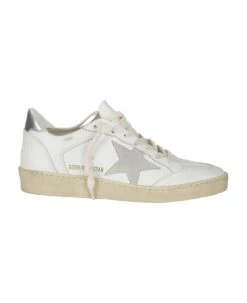 Golden Goose Ballstar Bio Based Upper Suede Star Laminated Heel
