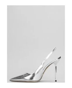 Paris Texas Lidia Pumps In Silver Leather -Urban Shoes World 3cafe08b38a0261f499eefe05ad23624
