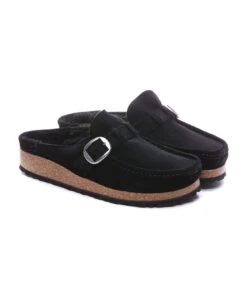 Birkenstock Buckley Shearling Sandals -Urban Shoes World 3cd18217b40f2ef098a244987c75ca20