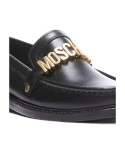 MOSCHINO Jewel Logo Loafers -Urban Shoes World 3e941e084a366552d7afbbe30f36582a