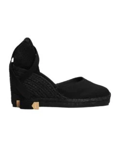 Castañer Carina-c-8-001 Wedges In Black Canvas