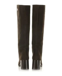 Prada Suede Boot With Logo -Urban Shoes World 460edcfbd7c1a15fed1b8356022a66e2