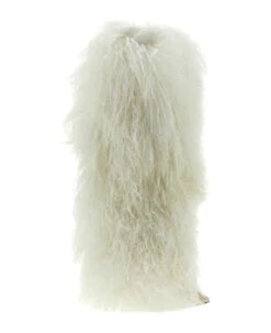 Paris Texas 'furry Stiletto' Boots