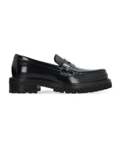 Off-White Combat Leather Loafers