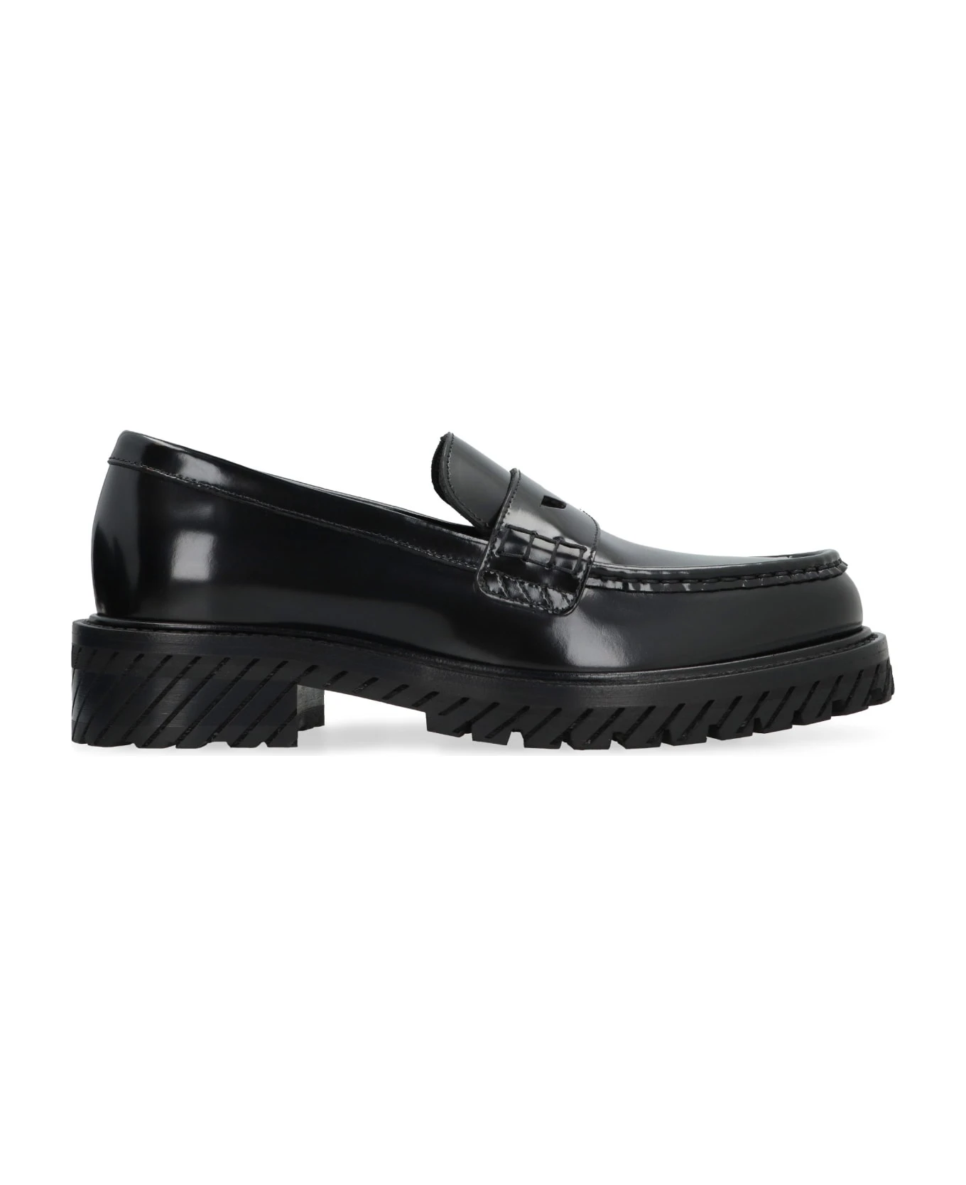 Off-White Combat Leather Loafers 1 Off-White Combat Leather Loafers