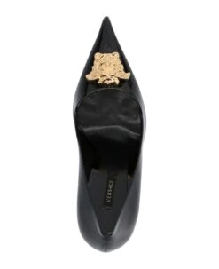 Versace Logo Patent Leather Pumps -Urban Shoes World 4ae4a81c46e0aee4e780f4744bd50e7f
