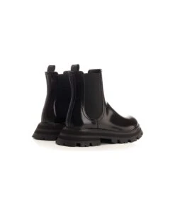 Alexander McQueen Black Chelsea Boot -Urban Shoes World 4fc4b5a55ae03e144be18b90b5a6acbb