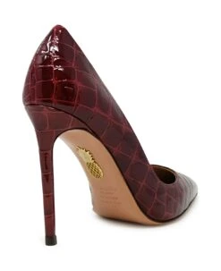 Aquazzura Brown Coco Printed Leather Purist Pump 105 -Urban Shoes World 50b9ecfb64f2d3fe885e6ab0bdda6afc