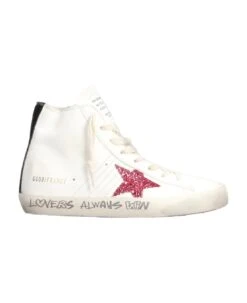 Golden Goose Francy Sneakers In White Leather