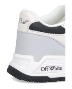 Off-White Kick Off Round Toe Lace-up Snealers -Urban Shoes World 5579b3d764fface38691ce58839bd811