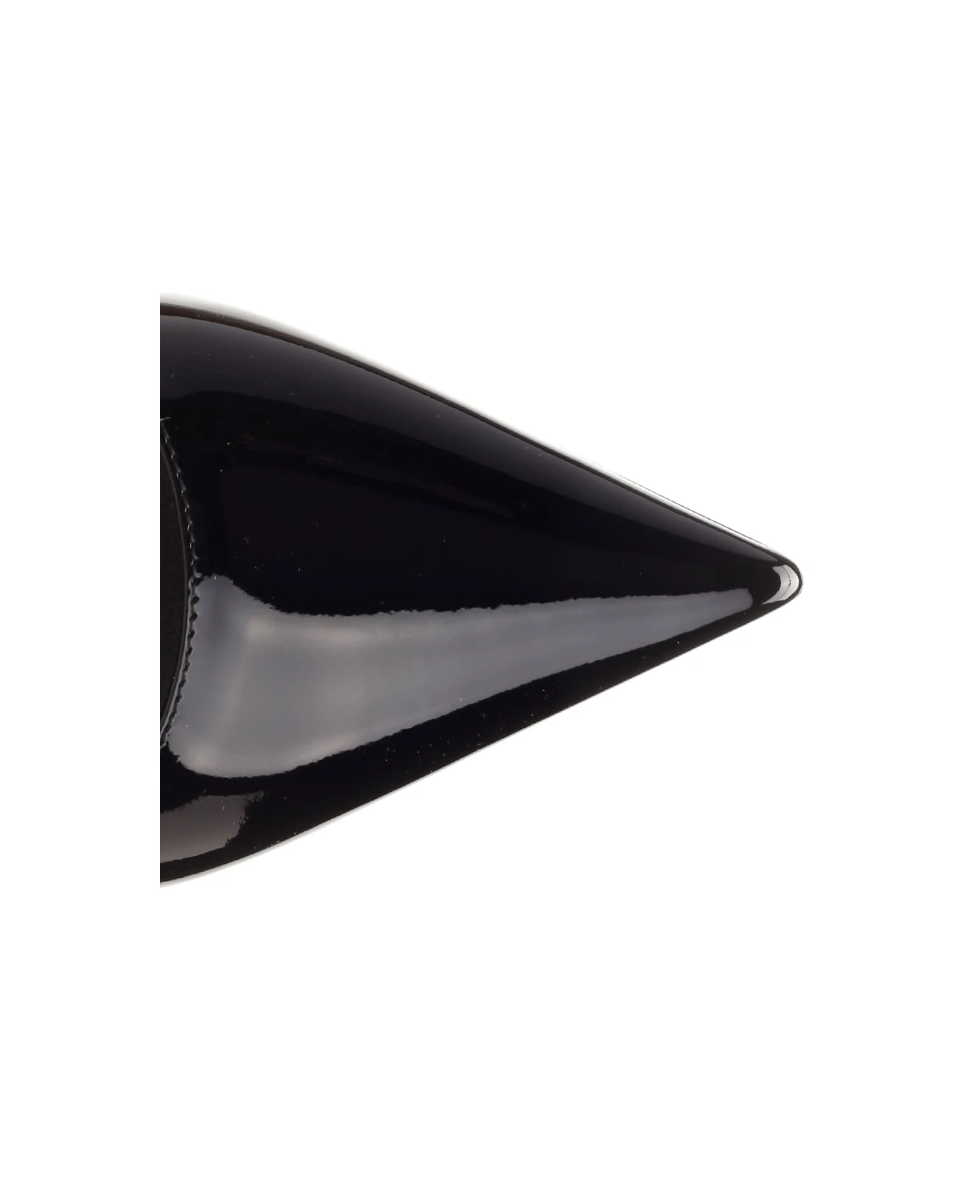 Versace Black "safety Pin" Slingbacks 4 Versace Black "safety Pin" Slingbacks - Image 4