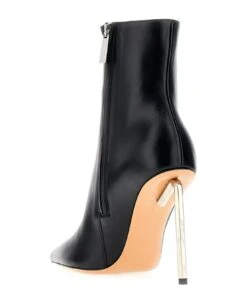 Off-White Allen Square Toe Ankle Boots -Urban Shoes World 5ab054ac7517c24c0cf59476326905f3